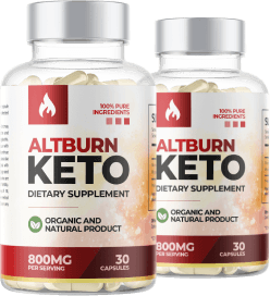 Two bonus AltBurn Keto bottles